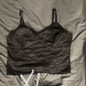 Lace Black Camisole